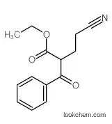 ethyl 2-benzoyl-4-cyanobutanoate