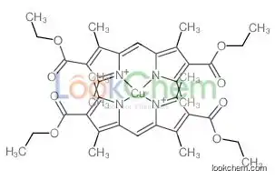 copper,(E)-ethoxy-[5-[(Z)-(4-ethoxycarbonyl-3,5-dimethylpyrrol-2-ylidene)methyl]-2,4-dimethylpyrrol-3-ylidene]methanolate
