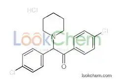 1,2-bis(4-chlorophenyl)-2-piperidin-1-ylethanone,hydrochloride