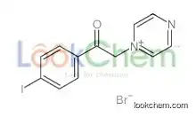 1-(4-iodophenyl)-2-pyrazin-1-ium-1-ylethanone,bromide