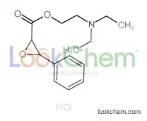 2-(diethylamino)ethyl 3-phenyloxirane-2-carboxylate,hydrochloride