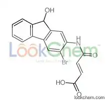 (E)-4-[(3-bromo-9-hydroxy-9H-fluoren-2-yl)amino]-4-oxobut-2-enoic acid