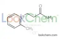 3-(2-methylpyridin-1-ium-1-yl)propanamide,chloride