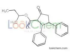 butan-2-yl 5-oxo-2,3-diphenylcyclopentane-1-carboxylate