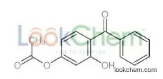 (4-benzoyl-3-hydroxyphenyl) acetate