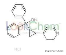 diphenyl-(2-pyridin-4-ylcyclopropyl)methanol,hydrochloride