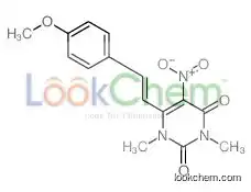 6-[2-(4-methoxyphenyl)ethenyl]-1,3-dimethyl-5-nitropyrimidine-2,4-dione