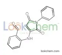 2-[(2,5-dioxo-1-phenylpyrrol-3-yl)amino]benzaldehyde