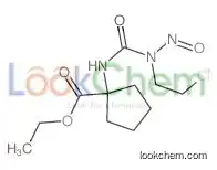ethyl 1-[[2-chloroethyl(nitroso)carbamoyl]amino]cyclopentane-1-carboxylate