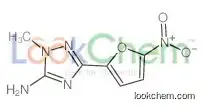2-methyl-5-(5-nitrofuran-2-yl)-1,2,4-triazol-3-amine