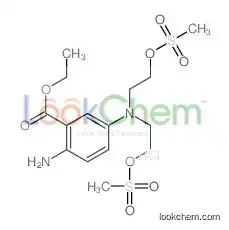 ethyl 2-amino-5-[bis(2-methylsulfonyloxyethyl)amino]benzoate