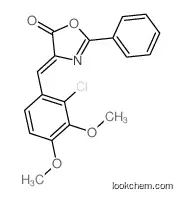 4-[(2-chloro-3,4-dimethoxyphenyl)methylidene]-2-phenyl-1,3-oxazol-5-one