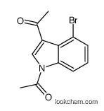 1-(1-acetyl-4-bromoindol-3-yl)ethanone