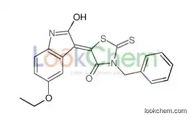 (5Z)-3-benzyl-5-(5-ethoxy-2-oxo-1H-indol-3-ylidene)-2-sulfanylidene-1,3-thiazolidin-4-one