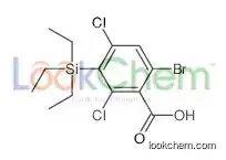6-bromo-2,4-dichloro-3-triethylsilylbenzoic acid