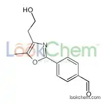 4-[4-(2-hydroxyethyl)-5-methyl-1,3-oxazol-2-yl]benzaldehyde