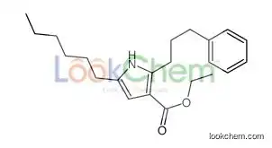 ethyl 5-hexyl-2-(3-phenylpropyl)-1H-pyrrole-3-carboxylate