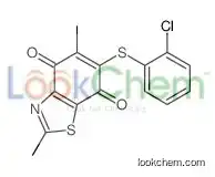 6-(2-chlorophenyl)sulfanyl-2,5-dimethyl-1,3-benzothiazole-4,7-dione
