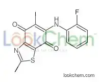6-(2-fluoroanilino)-2,5-dimethyl-1,3-benzothiazole-4,7-dione