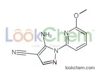 5-amino-1-(6-methoxypyridin-2-yl)pyrazole-4-carbonitrile
