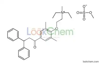 2-[4-(3,3-diphenylpropanoyl)-2,6-dimethylphenoxy]ethyl-diethyl-methylazanium,methyl sulfate