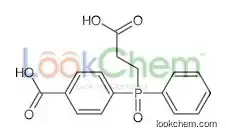 4-[2-carboxyethyl(phenyl)phosphoryl]benzoic acid