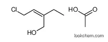 acetic acid,4-chloro-2-ethylbut-2-en-1-ol