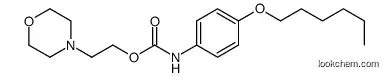2-morpholin-4-ylethyl N-(4-hexoxyphenyl)carbamate