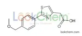 2-[2-[4-(methoxymethyl)phenyl]-1,3-thiazol-4-yl]acetic acid