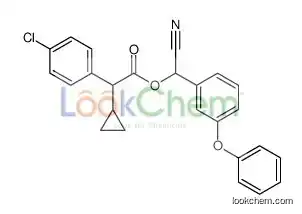 [cyano-(3-phenoxyphenyl)methyl] 2-(4-chlorophenyl)-2-cyclopropylacetate