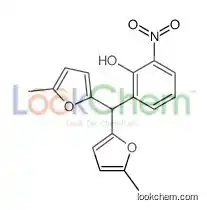 2-[bis(5-methylfuran-2-yl)methyl]-6-nitrophenol