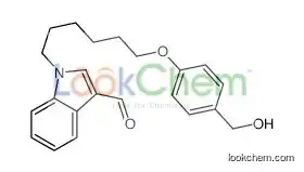 1-[6-[4-(hydroxymethyl)phenoxy]hexyl]indole-3-carbaldehyde
