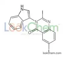 3-(1H-indol-3-yl)-6-iodo-2-methylquinazolin-4-one