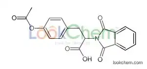 3-(4-acetyloxyphenyl)-2-(1,3-dioxoisoindol-2-yl)propanoic acid