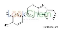 2-(1,3-benzothiazol-2-ylsulfanyl)-1-(4-hydroxy-3-methoxyphenyl)ethanone