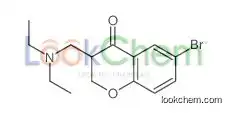 6-bromo-3-(diethylaminomethyl)-2,3-dihydrochromen-4-one