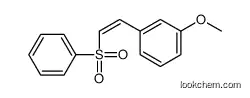 1-[2-(benzenesulfonyl)ethenyl]-3-methoxybenzene