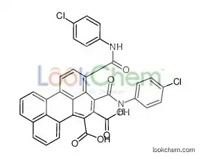 3,4-bis[(4-chlorophenyl)carbamoyl]perylene-1,2-dicarboxylic acid
