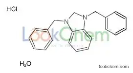 1,3-dibenzyl-1,2-dihydrobenzimidazol-1-ium,chloride,hydrate