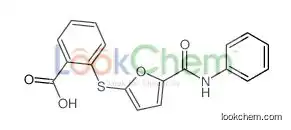 2-[5-(phenylcarbamoyl)furan-2-yl]sulfanylbenzoic acid