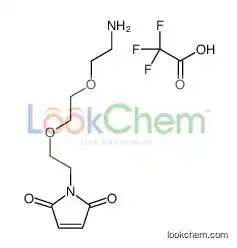 1-[2-[2-(2-aminoethoxy)ethoxy]ethyl]pyrrole-2,5-dione,2,2,2-trifluoroacetic acid