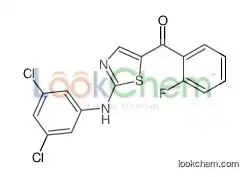 [2-(3,5-dichloroanilino)-1,3-thiazol-5-yl]-(2-fluorophenyl)methanone