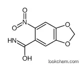 6-nitro-1,3-benzodioxole-5-carboxamide