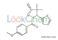 1-(4-methoxyphenyl)-4-methyl-4-nitro-3-thiophen-2-ylpentan-1-one