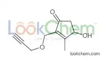 4-hydroxy-3-methyl-2-(prop-2-ynoxymethyl)cyclopent-2-en-1-one