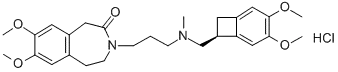 Ivabradine hydrochloride