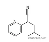 4-methyl-2-pyridin-2-ylpentanenitrile