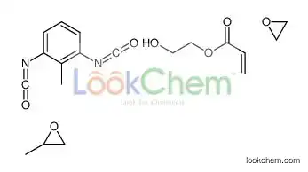 1,3-diisocyanato-2-methylbenzene,2-hydroxyethyl prop-2-enoate,2-methyloxirane,oxirane