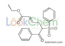 ethyl 5-(benzenesulfonyl)-6-oxo-6-phenylhex-2-enoate