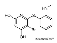 5-bromo-6-[2-(methylamino)phenyl]sulfanyl-1H-pyrimidine-2,4-dione